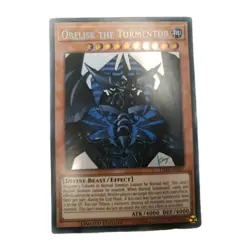 YuGiOh! TN19 Egyptian God Card Set Obelisk Ra Slifer Secret Rare NM - Image 3