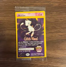SEALED Catch Mew Pokemon PIKACHU #4 & MEWTWO #3 BLACK STAR PR. Movie WB Stamped - Image 4