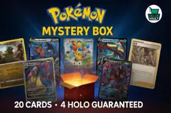 Pokemon Mystery Box - 20 Cards Lot Japanese & English w/ 4 Holo Guaranteed - Image 1