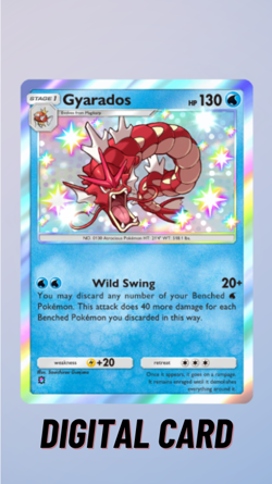 Gyarados Shiny Wisdom Of Sea And Sky Pokemon TCG Pocket Trade 1 Star ⭐ (English) - Image 1