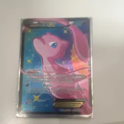 Pokemon Mew EX Full Art Ultra Rare Holo RC24/RC25 Legendary Treasures Card - Image 1