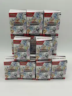 POKEMON TCG SCARLET & VIOLET PRISMATIC EVOLUTIONS BOOSTER BUNDLE - Lot 12 Boxes! - Image 1