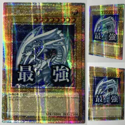 Yu-Gi-Oh! Blue-Eyes White Dragon - Stamped - LPST-KR003 Prismatic Secret Rare NM - Image 1