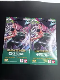 Sleeved Booster Pack - One Piece TCG OP12 Legacy Of The Master Factory Sealed - Image 1