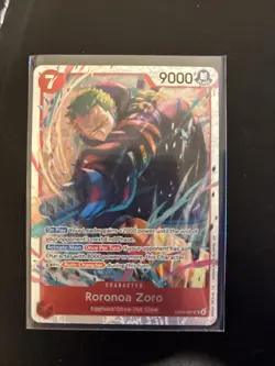 One Piece Roronoa Zoro EB04-007 SR ENGLISH OP15 - Image 1