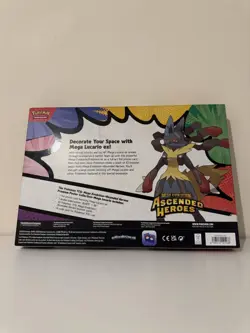 Pokemon Mega Evolution Ascended Heroes Premium Poster Collection Mega Lucario EX - Image 2