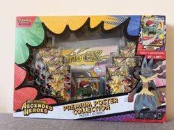 Pokemon Mega Evolution Ascended Heroes Premium Poster Collection Mega Lucario EX - Image 1