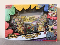 Pokemon Mega Evolution Ascended Heroes Premium Poster Collection Mega Lucario EX - Image 3