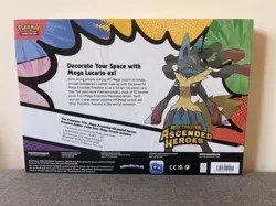 Pokemon Mega Evolution Ascended Heroes Premium Poster Collection Mega Lucario EX - Image 4