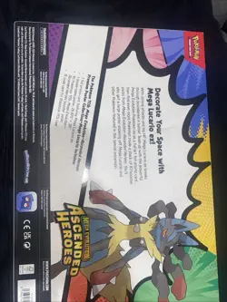 Pokemon Mega Evolution: Ascended Heroes - MEGA LUCARIO PREMIUM POSTER COLLECTION - Image 2