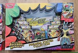 Pokemon Mega Evolution Ascended Heroes Premium Poster Collection Lucario - Image 1