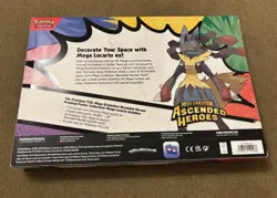 Pokemon Mega Evolution Ascended Heroes Premium Poster Collection Mega Lucario - Image 2