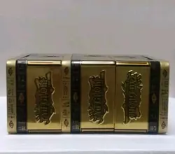 Yu-Gi-Oh Cards - 2022 Collector"s Empty TIN (3) OF THE PHARAOH'S GODS For Cards 83717857211 - Image 2