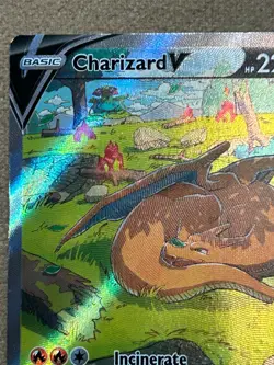 Pokemon TCG Charizard V Full Art Black Star Promo SWSH260 NM - Image 5