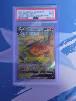 PSA 9 | Charizard V Black Star Promo SWSH260 2022 | Pokemon TCG - Image 1