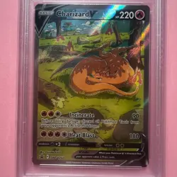 PSA 9 SLAB Charizard V SWSH260 UPC Promo Sword & Shield Pokemon Card TCG MINT - Image 2
