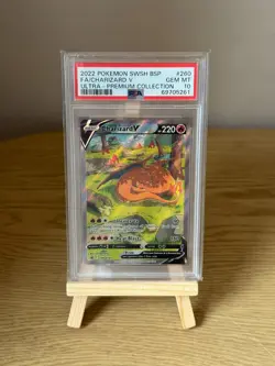 Pokemon TCG Charizard V SWSH260 Promo Ultra Premium Collection - PSA 10 GEM Mint - Image 1