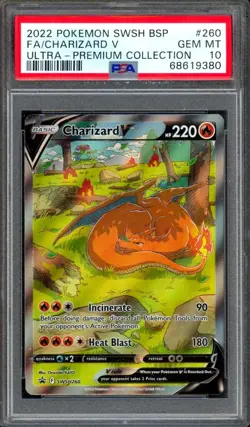 Pokemon TCG Charizard V SWSH260 Promo Ultra Premium Collection - PSA 10 GEM Mint - Image 3