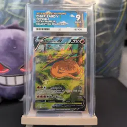 Pokemon TCG Charizard V SWSH260 Black Star Promo Holo Ace 9 - Image 1