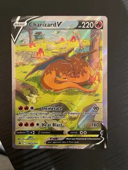 Charizard V SWSH260 Promo Pokemon Card Sword & Shield Promo (LP) - Image 1
