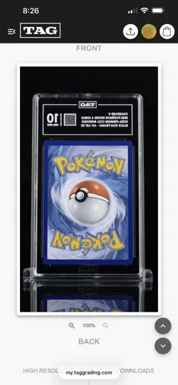 Pokemon Charizard V SWSH260 Promo Alt Art Holo TAG Graded Gem Mint 10 - Image 3