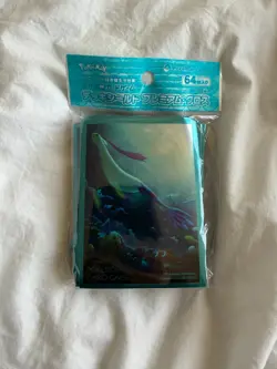 Pokemon Center Japan Surging Sparks Milotic ex and Feebas card sleeves 64 count - Image 1