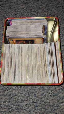YuGiOh Tin Box Bulk Lot Of Cards Unsorted YuGiOh Shonen Jump - Image 2