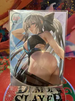 Sexy Beautiful Model Waifus Goddess Story ACG TCG Single Sided Card Holo - Image 1