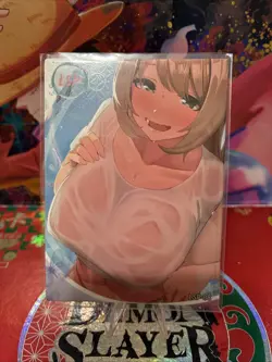 Sexy Beautiful Model Waifus Goddess Story ACG TCG Single Sided Card Holo - Image 1