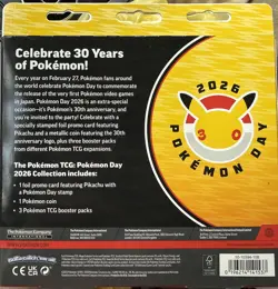 Pokemon Trading Card Game: Pokemon Day 2026 Collection Box New Sealed - Image 2