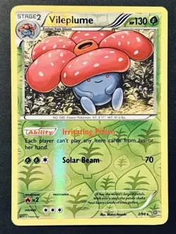 Vileplume 3/98 Ancient Origins Rare Reverse Holo Pokemon Card NEAR MINT - Image 1