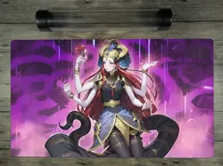 Ygomat Reptilianne Vaskii Trading Card Game Playmat TCG Mat Free Best Tube / Bag - Image 1