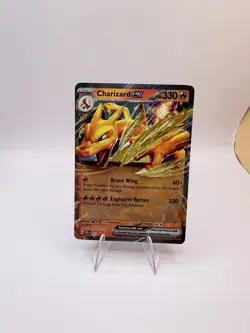 Charizard ex - Promo SV: Scarlet & Violet Promo Cards SVP Fire Holo 161 NM - Image 1