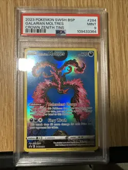 Galarian Moltres SWSH284 SWSH: Sword & Shield Promo Cards Holo - Image 1