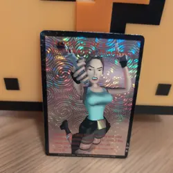 Tomb Raider CCG Secret Move 6 Endurance Training Card #206 - Image 1