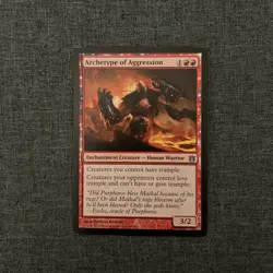 Archetype Of Aggression- NM - Born of the Gods - Magic The Gathering - MTG - Image 1