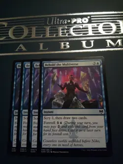 Behold the Multiverse (046) Kaldheim Mtg x4 4x KHM Magic - Image 1