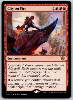 City on Fire R March of the Machine 135 NM - Image 1