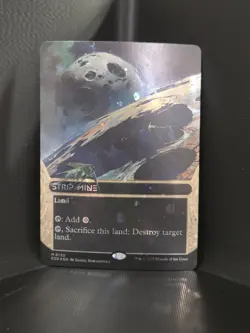 Strip Mine (0130) (Borderless) (Galaxy Foil) Edge of Eternities: Stellar Sights - Image 1