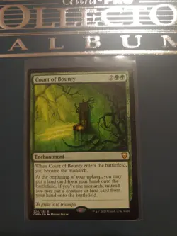 MTG Court of Bounty Commander Legends 220/361 Regular Rare - Image 1