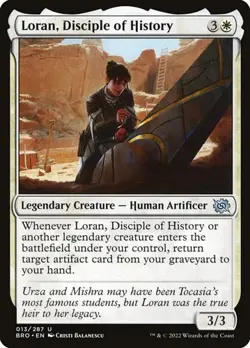 [4x] Loran, Disciple of History BRO LP MTG - Image 1