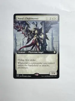Norn's Choirmaster Extended Art Commander: Phyrexia Rare - Image 1