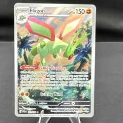Pokemon Flygon Me02: Phantasmal Flames Illustration Rare Holo 101/094 150 HP - Image 1