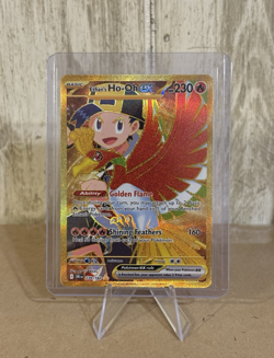 Ethan's Ho-Oh Ex Holo Destined Rivals Hyper Rare 239/182 Pokemon TCG - Image 1