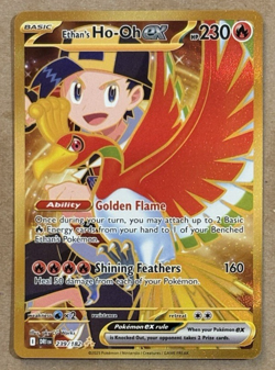 Ethan's Ho-Oh Ex Holo Destined Rivals Hyper Rare 239/182 Pokemon TCG - Image 2