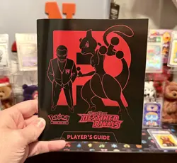 Destined Rivals Players Guide - Scarlet & Violet ETB Booklet - Pokemon TCG - Image 1