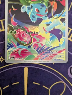 Pokemon TCG Ivysaur 134/132 Mega Evolution IR NM - Image 2