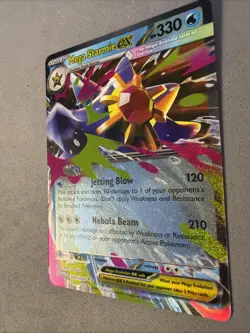 Pokemon TCG * Mega Starmie EX 21/088 RARE HOLO * Mega Evolution Perfect Order NM - Image 2