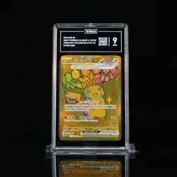 TAG 9 2025 Pokemon S&V Prismatic Evolutions #179/131 Pikachu ex Hyper Rare - Image 1