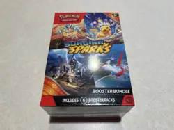 Pokemon TCG Surging Sparks Booster Bundle (6 Packs) Factory Sealed - Image 1